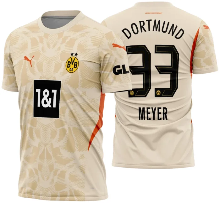 Arte Vetor - Camisa Borussia Dortmund Goleiro 2024 - 2025