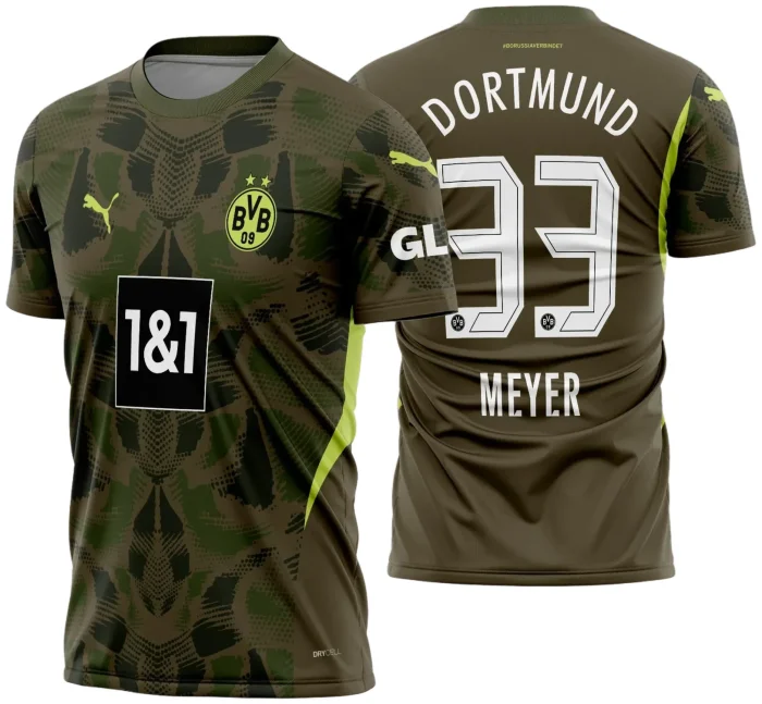 Arte Vetor - Camisa Borussia Dortmund Goleiro 2024 - 2025