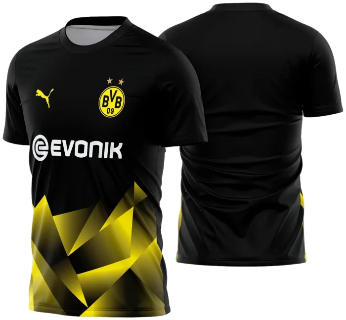 Arte Vetor Camisa Borussia Dortmund Treino 2019 - 2020