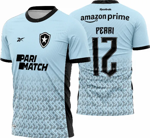 Arte Vetor Camisa Botafogo Goleiro 2023-24