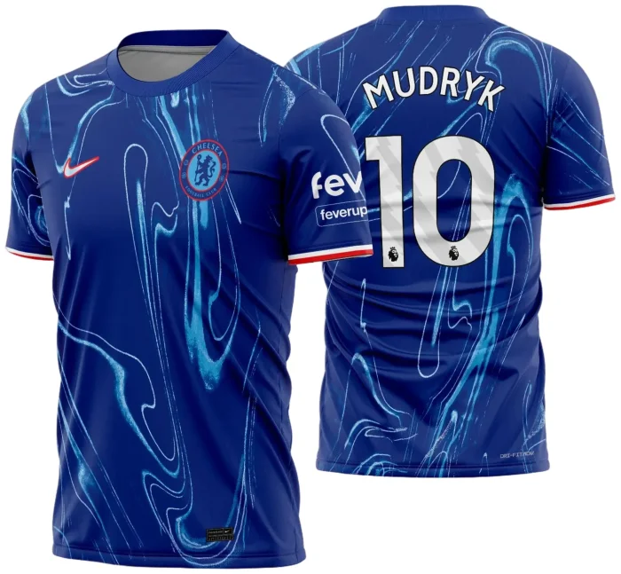 Arte Vetor Camisa Chelsea Titular 2024 - 2025