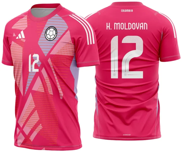Arte Vetor Camisa Colombia Goleiro 2024 - 2025