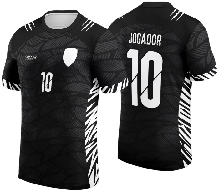 Arte Vetor Camisa de Interclasse 2024 - 2025 - Folhas