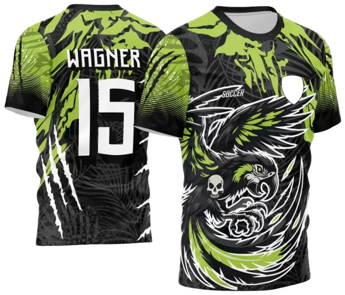 Arte Vetor Camisa de Interclasse Arara Ataque 2024 - 2025