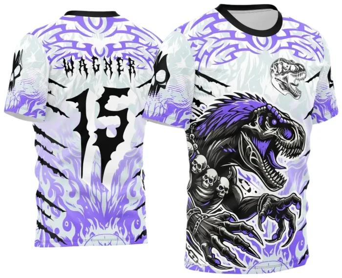 Arte Vetor Camisa de Interclasse Dino T-Rex 2024 - 2025