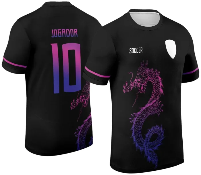 Arte Vetor Camisa de Interclasse Dragão 2024 - 2025
