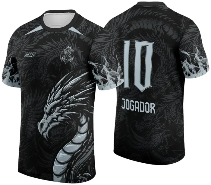 Arte Vetor Camisa de Interclasse Dragão 2024 - 2025