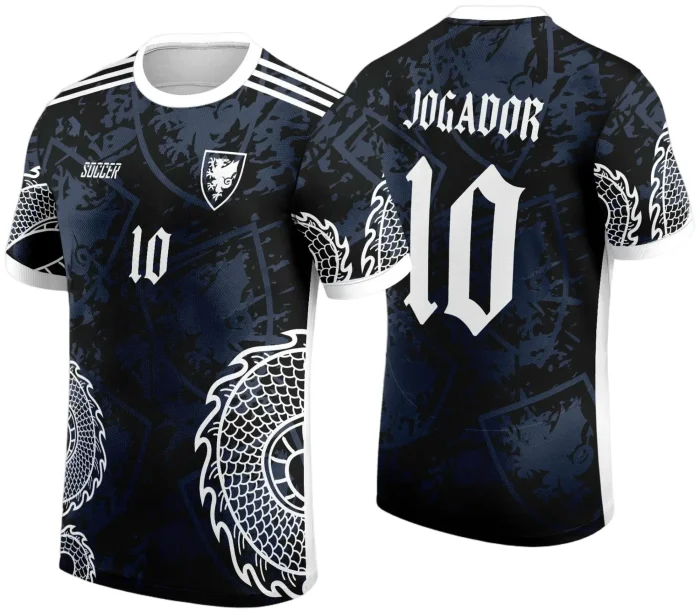 Arte Vetor Camisa de Interclasse Dragão 2024 - 2025
