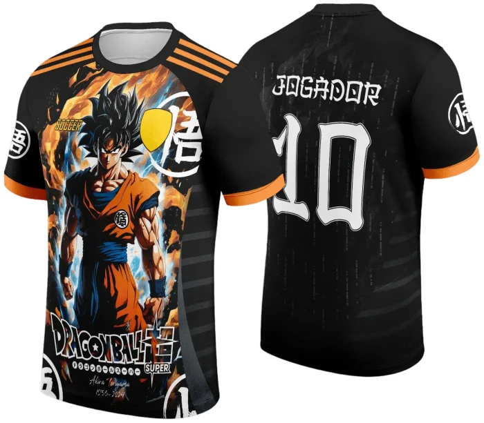 Arte Vetor Camisa de Interclasse Dragon Ball 2024 - 2025