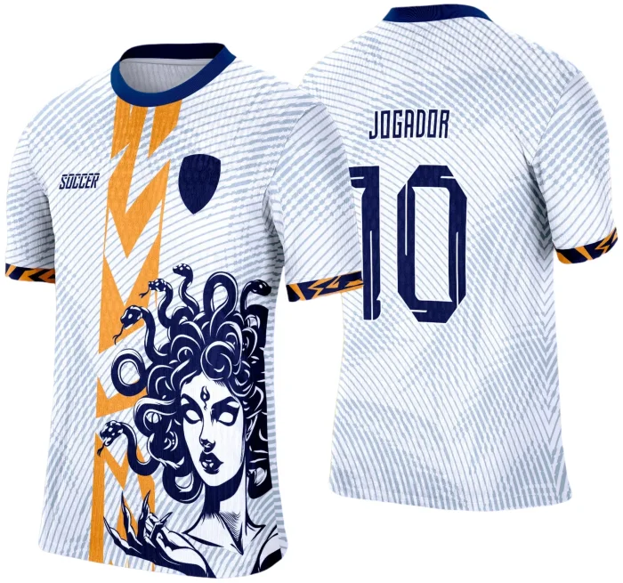 Arte Vetor Camisa de Interclasse Escolar 2025: Medusa