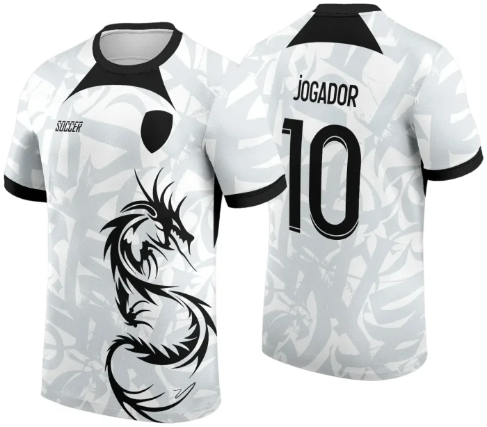 Arte Vetor Camisa de Interclasse Jogos Internos Dragão 2024 - 2025