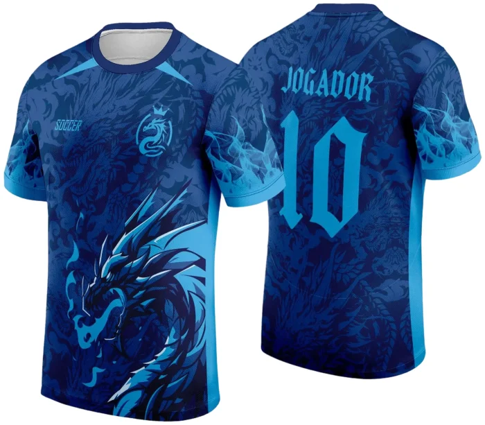 Arte Vetor Camisa de Interclasse Jogos Internos Dragão 2024 - 2025