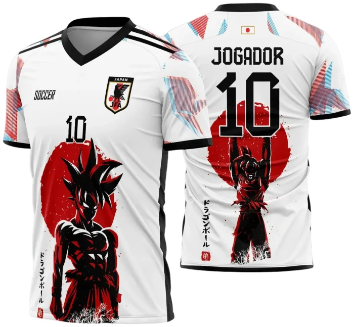 Arte Vetor Camisa de Interclasse Jogos Internos Japão Conceito Dragon Ball Super 2024 - 2025