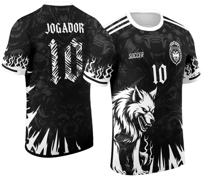 Arte Vetor Camisa de Interclasse Lobo 2024 - 2025