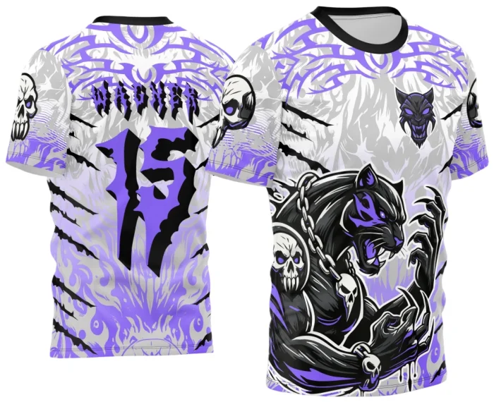 Arte Vetor Camisa de Interclasse Pantera Dark 2024 - 2025