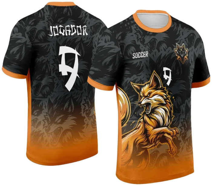 Arte Vetor Camisa de Interclasse Raposa do Brasil 2024 - 2025