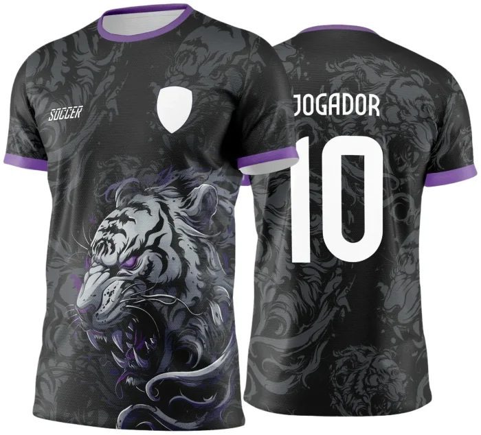 Arte Vetor Camisa de Interclasse Tigre - Jogos Internos 2024 - 2025