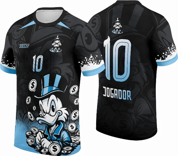 Arte Vetor Camisa de Interclasse Tio Patinhas 2024 - 2025