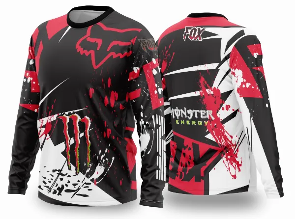 Arte Vetor Camisa de MOTOCROSS 2024 - 2025