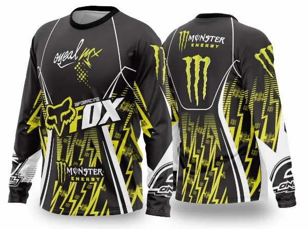Arte Vetor Camisa de MOTOCROSS 2024 - 2025