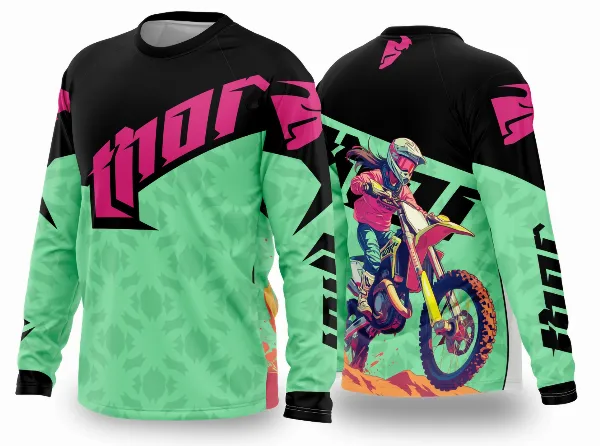 Arte Vetor Camisa de MOTOCROSS 2024 - 2025