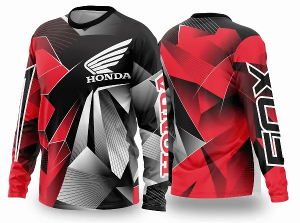 Arte Vetor Camisa de MOTOCROSS 2024 - 2025