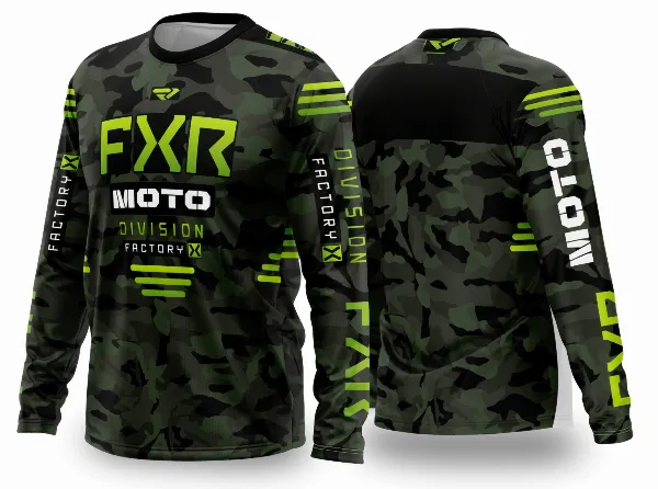 Arte Vetor Camisa de MOTOCROSS 2024 - 2025