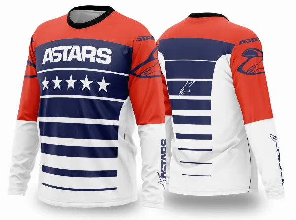 Arte Vetor Camisa de MOTOCROSS 2024 - 2025