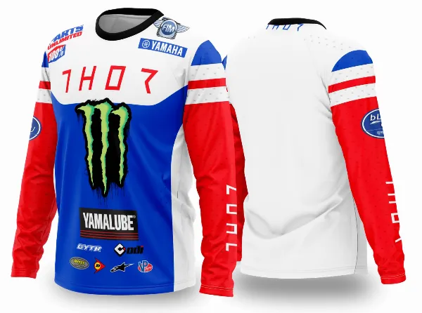 Arte Vetor Camisa de MOTOCROSS 2024 - 2025
