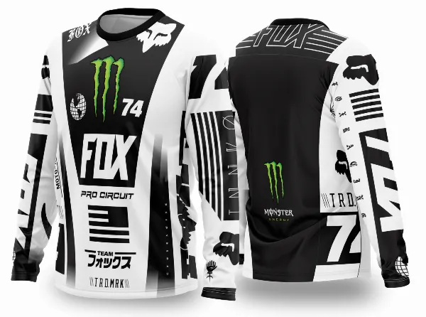 Arte Vetor Camisa de MOTOCROSS 2024 - 2025
