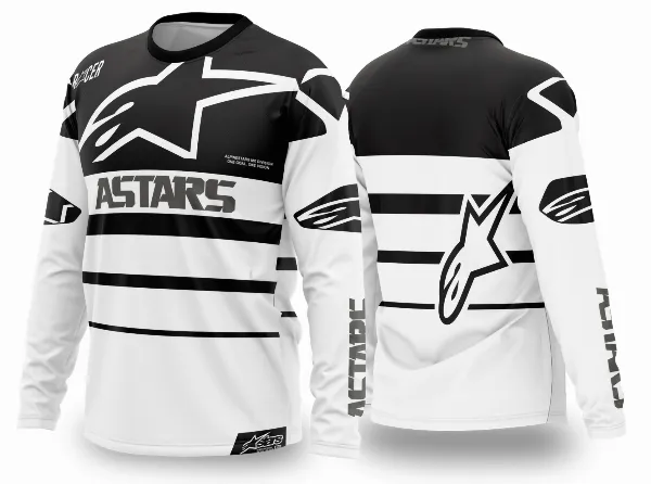 Arte Vetor Camisa de MOTOCROSS 2024 - 2025