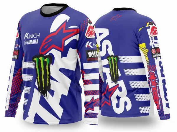 Arte Vetor Camisa de MOTOCROSS 2024 - 2025