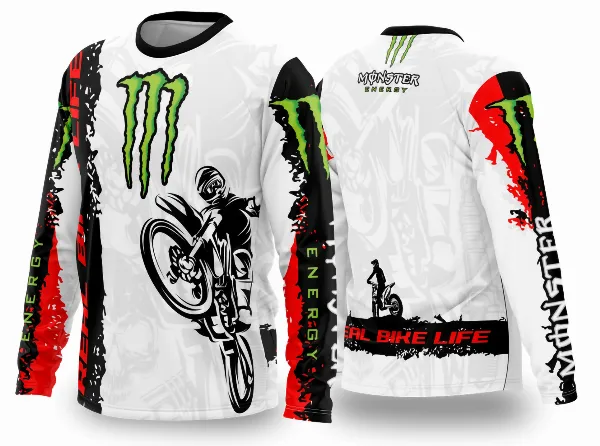 Arte Vetor Camisa de MOTOCROSS 2024 - 2025