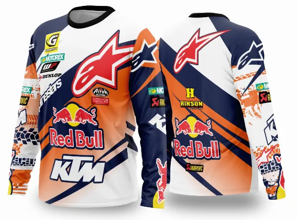 Arte Vetor Camisa de MOTOCROSS 2024 - 2025