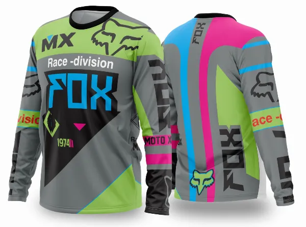 Arte Vetor Camisa de MOTOCROSS 2024 - 2025