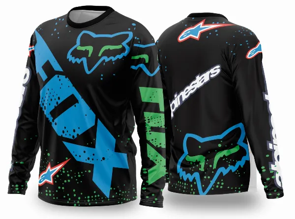 Arte Vetor Camisa de MOTOCROSS 2024 - 2025