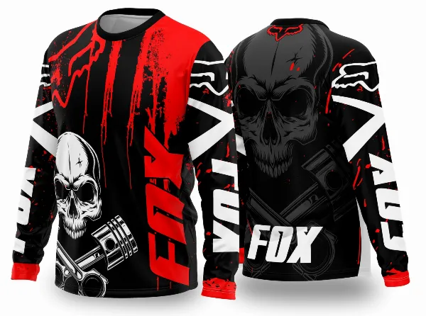 Arte Vetor Camisa de MOTOCROSS 2024 - 2025