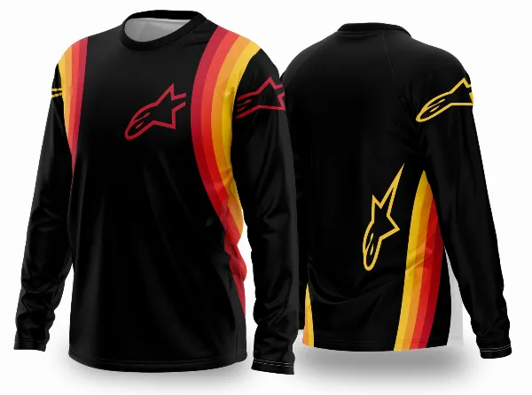 Arte Vetor Camisa de MOTOCROSS 2024 - 2025