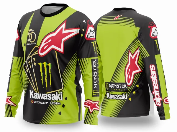 Arte Vetor Camisa de MOTOCROSS 2024 - 2025