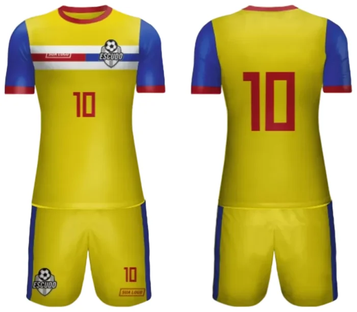 Arte Vetor Camisa de Time Amador 2024 - Modelo 33