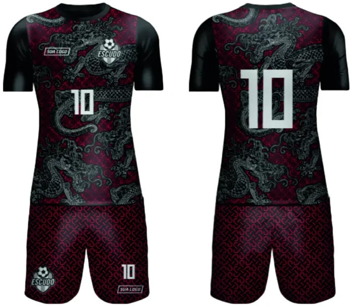 Arte Vetor Camisa de Time Amador 2024 - Modelo 108