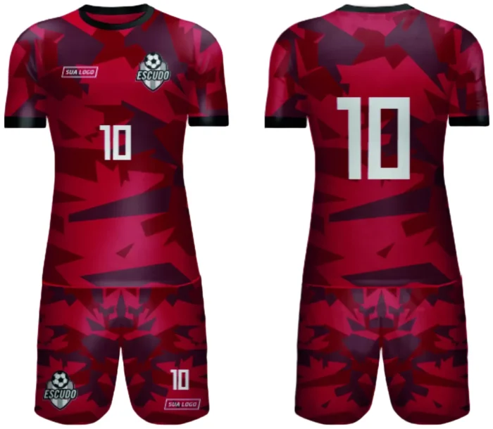 Arte Vetor Camisa de Time Amador 2024 - Modelo 118