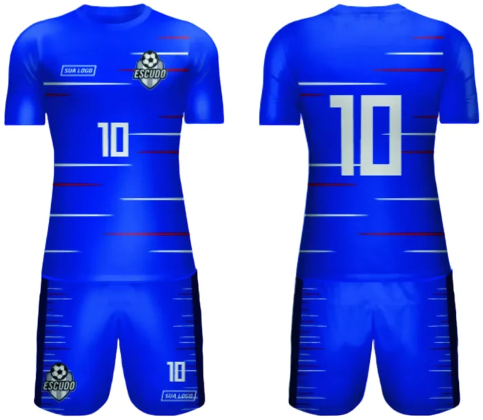 Arte Vetor Camisa de Time Amador 2024 - Modelo 119