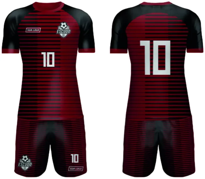 Arte Vetor Camisa de Time Amador 2024 - Modelo 162