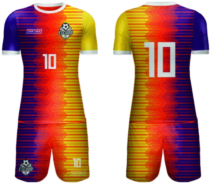 Arte Vetor Camisa de Time Amador 2024 - Modelo 165