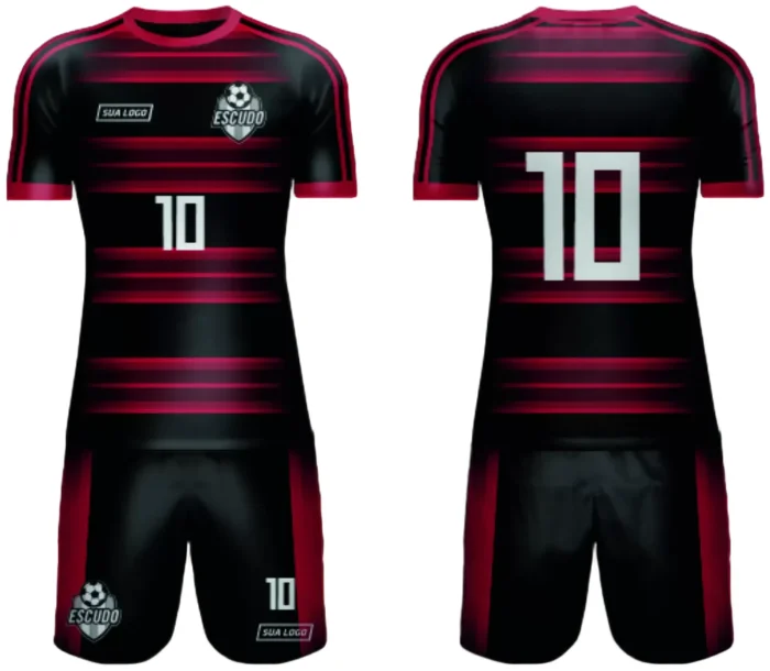 Arte Vetor Camisa de Time Amador 2024 - Modelo 203