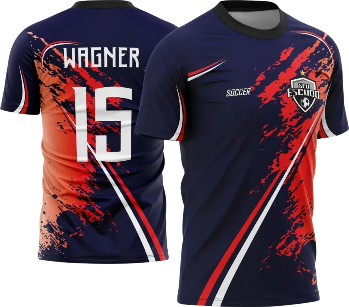 Arte Vetor Camisa de Time Amador