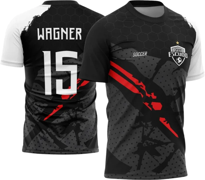 Arte Vetor Camisa de Time Amador