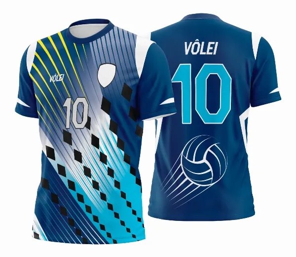 Arte Vetor Camisa de Vôlei - Estampa Camisa de Vôlei