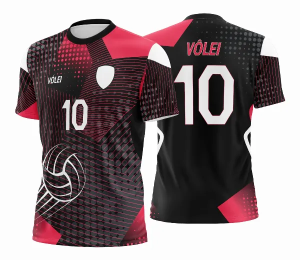 Arte Vetor Camisa de Vôlei - Estampa Camisa de Vôlei